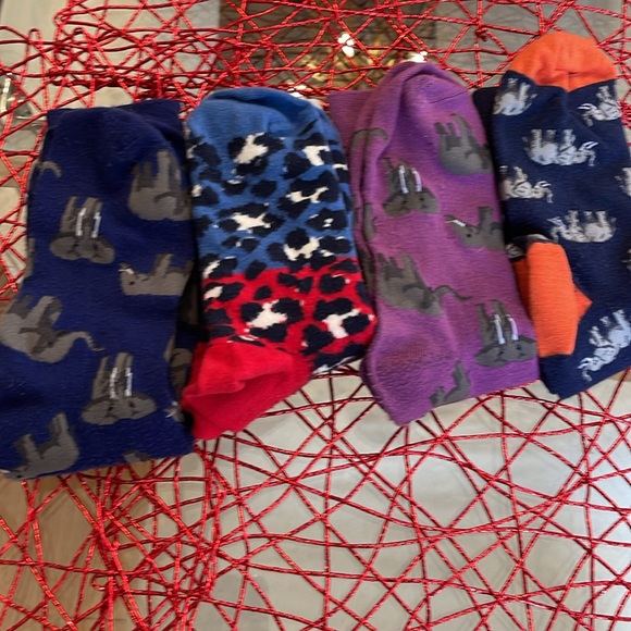 Men’s African elephant, print socks, good condition only worn a couple times - Picture 6 of 6